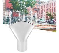 Fdit Buse de fontaine en forme de ventilation directionnelle facile à installer pour piscine de spa de jardin, G1-1/2" DN40 (1" DN25)