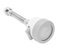 Fdit Buse de Robinet Anti-éclaboussures Rotative à 360 Degrés, Tête de Robinet de Cuisine en Acier Inoxydable avec 3 Modes de Commutation, pour Robinets Ronds de 24 Mm de Diamètre