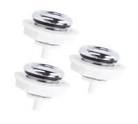 Fdit Buses à Jet à Bulles en PVC à 7 Trous pour Piscine, Baignoire Spa, Effet Bulle Confortable, Facile à Installer, Matériau PVC Durable, Lot de 3