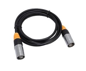 Fdit Câble Adaptateur RJ45 blindé Rallonge Ethernet Haute compatibilité Transmission de Signal Améliorée pour une Installation Rapide dans Divers Scénarios (1,5 m/4,9 pieds)