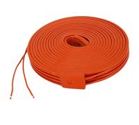 Fdit Câble Chauffant étanche en Silicone 500W, Ruban Chauffant de sécurité pour Tuyaux Métalliques et Plastiques, Toit de Camping-car