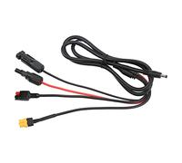 Fdit Câble D Extension pour Panneau Solaire, Adaptateur 16 AWG 5 Ft avec