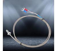 Fdit Câble de la Paire K-Thermok 1 à 5 M pour la Température D'essai avec le Tube à Vis M6 (#1)
