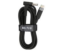 Fdit Câble de pour Ordinateur Portable de Type C Mâle à DC 4.0x1.35mm, Prise USB C à DC 100W Rapide Portable Soft Wearproof Cordon d'alimentation(JD0611 (0,5 mètre))