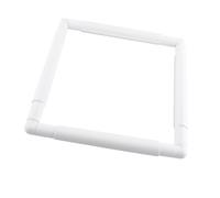 Fdit Cadre de Broderie carré en Plastique Cadre de Quilting Couture Couture Bricolage Broderie Artisanat Accessoires et Fournitures (27.9 * 27.9cm)