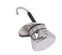Fdit Cafetière Italienne Moka en Acier Inoxydable, Légère et Facile à Poser sur la Cuisinière, Idéale pour le Camping et la maison. Infusion Rapide et Design italien.