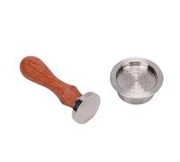 Fdit Capsule de café Réutilisable Adaptée à la Dosette Filtrante Rechargeable en Acier Inoxydable Mio avec Brosse Inviolable et Cuillère pour un Brassage personnalisé
