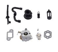 Fdit Carburateur pour MS170 MS180 017 018 Tondeuse à Chaîne Tronçonneuse Carb Echo Homelite