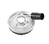 Fdit Carénage Anti-Poussière Universel pour Meuleuse D'angle 80-125 Mm, Couvercle Anti-Poussière en Polycarbonate Transparent avec Joint de Brosse, Accessoire de Meulage Sous Vide