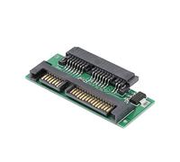 Fdit Carte Adaptateur Compacte Micro 1,8" vers SSD 2,5" avec Prise en Charge 3,3 V et 5 V, Idéale pour la Mise à Niveau des Disques Micro vers HDD/SSD, Accessoires Techniques