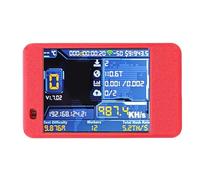 Fdit Carte de Développement de Mineurs Bitcoin, Carte de Développement D'écran Tactile de 2,8 Pouces, Prise en Charge du Module Double Cœur WiFi Bluetooth ESP32 à 2432S028 (Rouge)