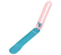 Fdit Cat Traite Les Cados Premium Qui Nourrissent Les Caches de Cuillère pour la Dose Rapide des Propriétaires de Chats (Cuillère Bleue avec Manche Rose)