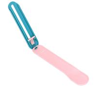 Fdit Cat Traite Les Cados Premium Qui Nourrissent Les Caches de Cuillère pour la Dose Rapide des Propriétaires de Chats (Cuillère Rose avec Manche Bleu)