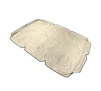 Fdit Cauvet Balançoire, Porche d'Oxford Tissu Oxford Remplacement du Couvercle de la Balançoire avec Revêtement en Argent pour Les Sièges Extérieurs de la Cour de Patio (Beige)