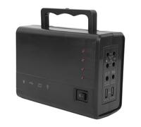 Fdit Centrale électrique Portable 5000 MAh avec 3 Méthodes de Charge, Protection contre les Surintensités, Compacte pour Camping, Voyage, Usage Domestique D'urgence
