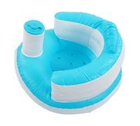 Fdit Chaise Gonflable pour bébé, Siège D'apprentissage pour bébé, Tabouret de Bain Gonflable pour de 3 à 12 Mois, Conception de canapé en PVC Antidérapant avec Position Assise