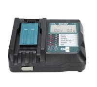 Fdit Chargeur de Batterie au Lithium 14 V 18 V, Charge Rapide 5 A avec Interface USB D'écran et Protection, pour Chargeurs Modèle DC18RC DC18RA DC18RF DC18RC T