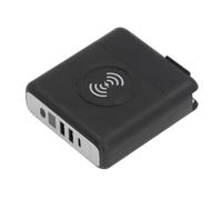 Fdit Chargeur Portable 10000mAh avec PD20W USB C, Batterie Externe Magnétique, Station de Charge 4 Appareils pour Voyage (Prise UE)