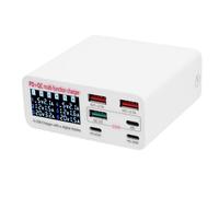 Fdit Chargeur USB C 100W, Adaptateur Secteur Rapide avec Affichage de