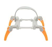 Fdit Chariot d'atterrissage pour drones, ruban en silicone pour jambes avec extensions de chariot d'atterrissage en forme d'araignée pour tir avec drones (orange)