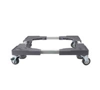 Fdit Chariot Mobile de Base de Réfrigérateur Réglable avec Nivellement D'angle D'équilibre de Frein pour un Gain de Place