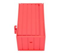 Fdit Charmant Porte-Clés de Garage de Voiture avec Installation Facile - Organiseur de Clés Mural sécurisé pour Entrée - Peut Contenir 4 à 6 Clés - Matériau ABS (rouge)