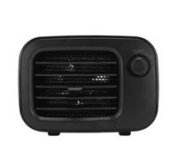 Fdit Chauffage D’appoint Rétro 500W, Mini Radiateur de Bureau Silencieux