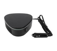 Fdit Chauffage de Voiture 2 en 1, Ventilateur à Vent Chaud Naturel, Sûr, Facile à Utiliser pour la Conduite Hivernale, Matériau ABS 12V 120W