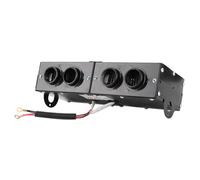 Fdit Chauffage de Voiture 800 W Defogger de Dégivrage à 4 Trous Efficace 12V pour Le Fer d'hiver Black