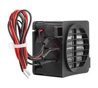 Fdit Chauffage PTC, élément Chauffant 12 V/24 V 180 W/300 W avec Ventilateur pour Humidificateur de Climatisation 60 X 60 Mm, Chauffage Automobile (12V 150W)