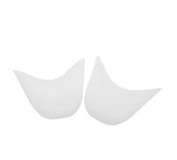 Fdit Chaussures de Danse en Silicone Douce Oreillers de l'élasticité des Chaussures de Protection des Pieds de Danse Vêtements Confortables [1 paire] - Idéal pour Danser Ballet (Blanc avec trou