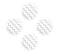 Fdit Chiffon de Nettoyage Efficace pour S7201, Tampon de Vadrouille Réutilisable à Assemblage Facile, Paquet de 4 pour L'entretien des Sols (vague grise)