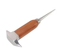Fdit Ciseau à Glace en Acier Inoxydable 304, Broyeur à Glace Manuel, Pic pour Enlever la avec Manche en Bois, pour la Cuisine Domestique, Bar, Congélateur, Machine à Glaçons