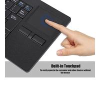 Fdit Clavier de Câble Intelligent USB avec Tauchpad 86 Tactile, Excellente Expérience D'écriture pour Travailler à la Maison