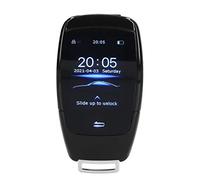 Fdit Clé de Voiture Intelligente, Touche Distante à écran Tactile de 2 Pouces avec Entrée sans clé, DéVerrouillage de Verrouillage Automatique, Contrôle de la Fenêtre pour Les (Black)