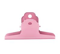 Fdit Clip Métallique, Grip Strong Grip épais Spring Blamp Large Taille Prinche de Paperasse avec un Bord Lisse pour Office School Home Organisation (PINK)