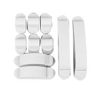 Fdit Clips de Câble Adhésifs, 10 Pièces, Pince D'organisation de Fil Adhésif Fort pour la Maison et Le Bureau, Solution Durable en Plastique
