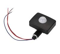 Fdit Commutateur Automatique de Capteur de Mouvement Infrarouge PIR, Détecteur Infrarouge, Angle de Détection de 180 Degrés, Commutateur de Capteur de sécurité de Mouvement pour la