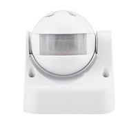 Fdit Commutateur Automatique de Capteur Infrarouge, Induction de Corps Humain D'angle Réglable pour le Garage de Balcon D'escalier de Salle de Bains de Couloir