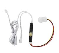 Fdit Commutateur de Capteur Infrarouge, Mini Contrôle de Relais de Détection de Mouvement Réglable DC5 24 V 1,5 A, avec Borne Enfichable pour L'éclairage D'armoires de Cuisine