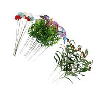 Fdit Composition Florale Artificielle avec Tuteur Papillon, Décor Floral