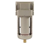 Fdit Compresseur de Filtre à Air, Régulateur de Séparateur de Piège à humidité D'eau en Alliage D'aluminium avec Filtration de 5 Microns pour Systèmes D'air Industriels