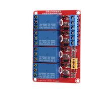 Fdit Conception Tolérante à Défaut Module de Relais Optocoupler 4 Canaux de Canal Haut et Bas 5V / 12V / 24V pour les Amateurs électroniques (5V)