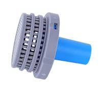 Fdit Connecteur de Crépine de Piscine, Connecteur de Filtre en Plastique à Mailles Fines pour la Protection de la Pompe, Interface de 28 Mm, Crépine D'entrée et de Sortie d'eau pour