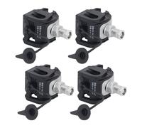 Fdit Connecteur de Perçage D'isolation Pas de Pince de Pelage 5pcs 1kV Tableau de Câble en Cuivre plaqué en étain avec Coquille Isolée pour L'éclairage Routier Puissance (JJC-3)