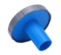 Fdit Connecteur de Sortie D'entrée d'eau de Piscine, Raccord de 28 Mm pour la Filtration et Le Débit, Pièce de Crépine en Plastique Haute Résistance Résistante au Soleil pour