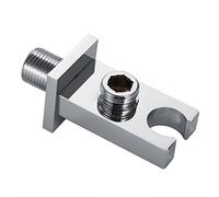Fdit Connecteur de Tuyau Tête de Douche Laiton Pulvérisateur Titulaire Salle De Bains Sortie Coudière Mur Connecteur Tuyau Tête Support pour Salle de Bain
