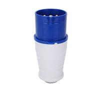 Fdit Connecteur Industriel Antidéflagrant 3 Broches, 32A, 220-250V, IP44, ABS, pour Aéroports et Usines