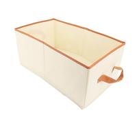 Fdit Conteneurs de Rangement en Tissu Non tissé, Paniers en Tissu Lavables Durables pour L'organisation de la Maison, 3 Ensembles pour Chambre à Coucher, Voiture (44*25*20cm)