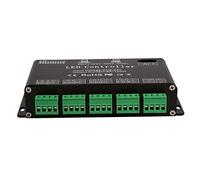 Fdit Contrôleur Portable 12 Canaux DMX LED RVB DMX Décodeur et Pilote LED Strip Module DC5V-24V